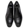 TLB Artista Black Punched Cap Toe Balmoral